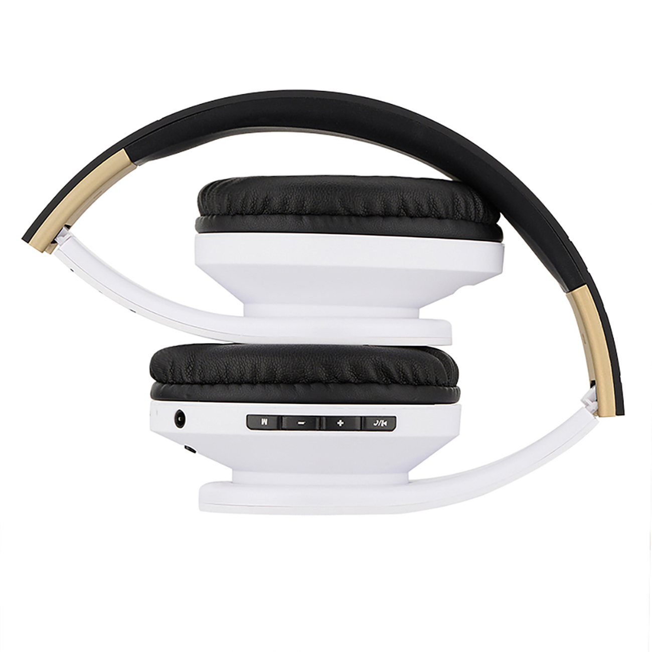 Over-ear Kopfhörer P2, Schwarz/Weiß Bluetooth POWERLOCUS
