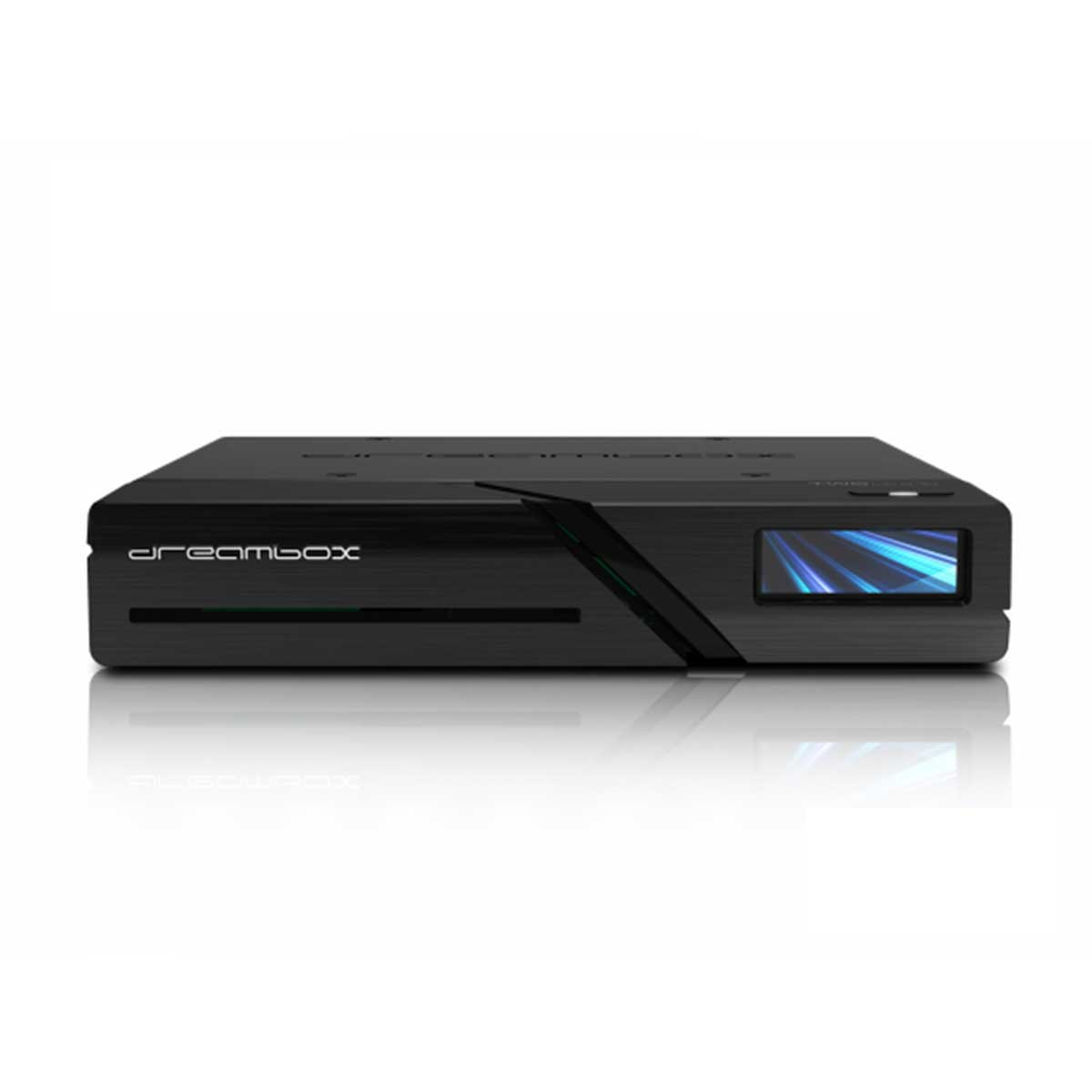 TWO DREAM UltraHD Dreambox (HDTV, schwarz) DVB-S2, PVR-Funktion=optional, MULTIMEDIA Sat-Receiver