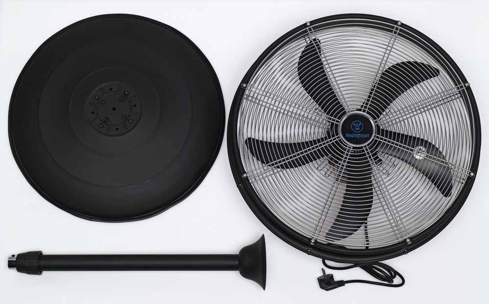 WESTINGHOUSE Yucon I Standventilator Grau / Silber / Titan (120 Watt)