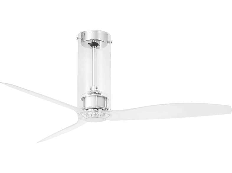 FARO Tube Deckenventilator Transparent Watt) (32