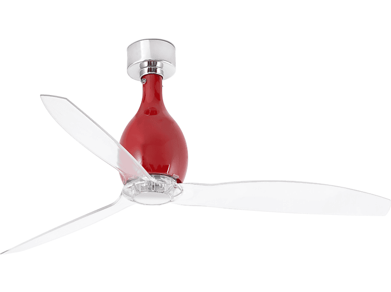 FARO Mini Eterfan Deckenventilator Transparent (32 Watt)