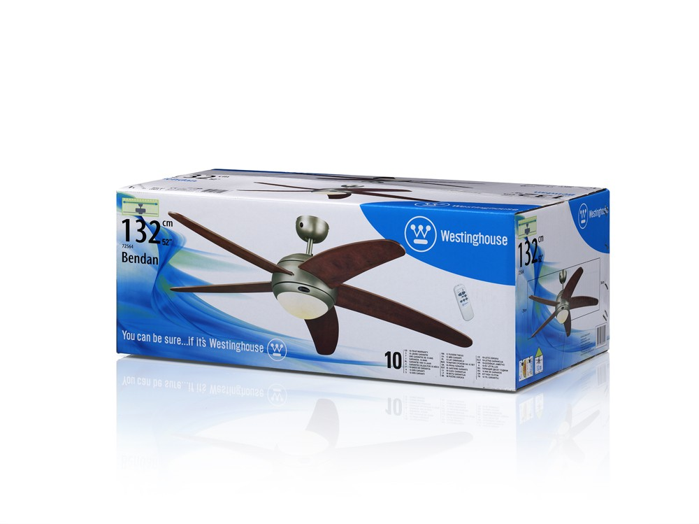 WESTINGHOUSE Bendan Deckenventilator Zinn (56 Watt)