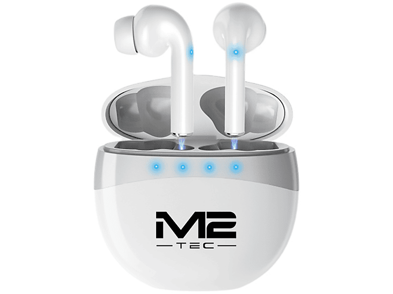 In-ear Bluetooth Kopfhörer M2-TEC Kopfhörer, Weiß