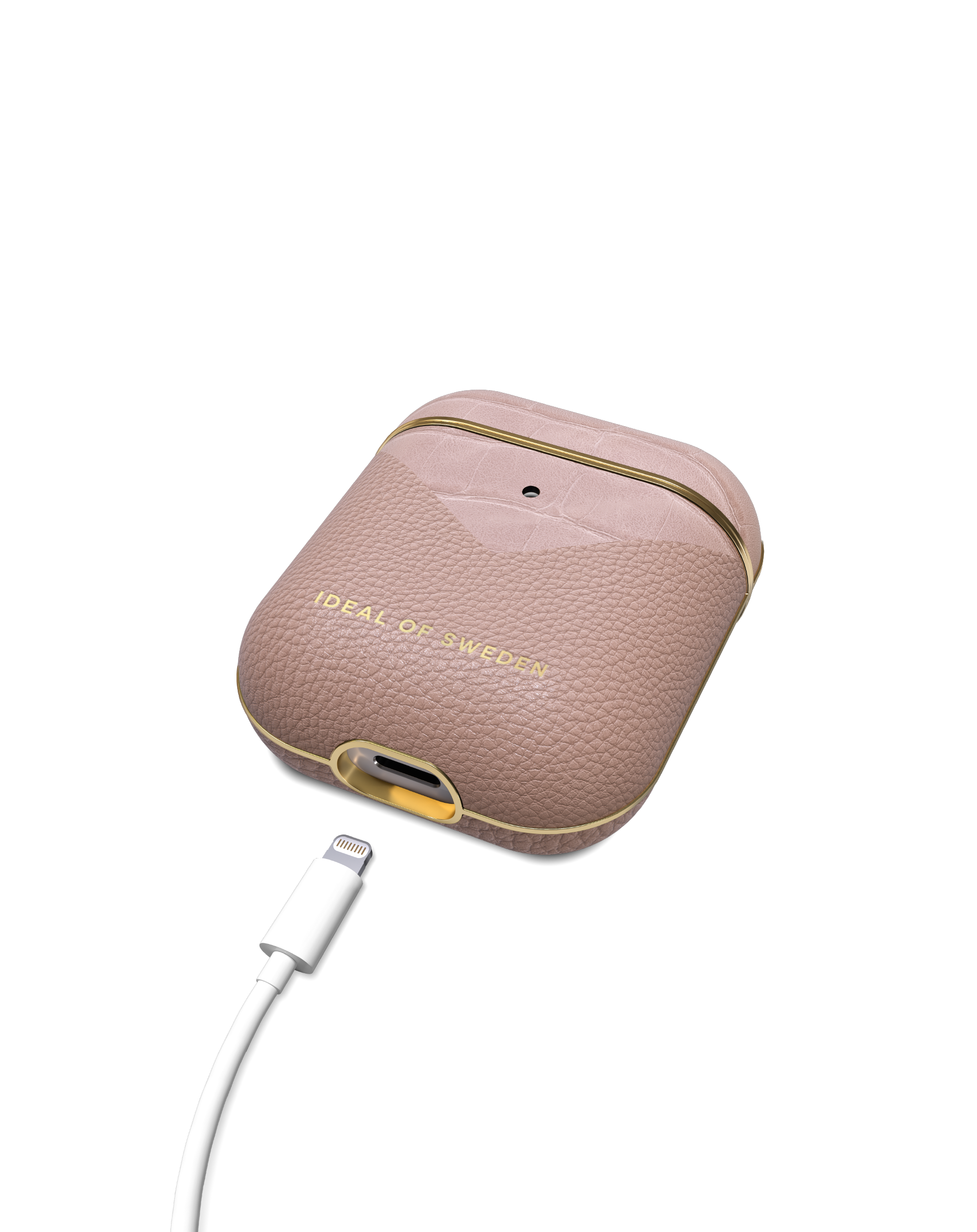 IDEAL OF SWEDEN Smoke Apple passend AirPod für: Rose IDFAPC-202 Croco Case Full Cover