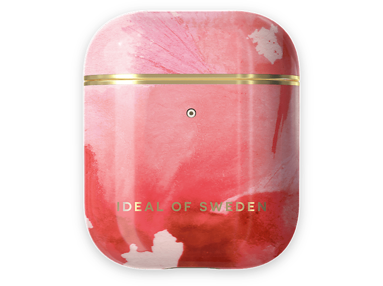 IDEAL OF SWEDEN IDFAPCSS21-260 AirPod Case Full Cover passend für: Apple Coral Blush Marble