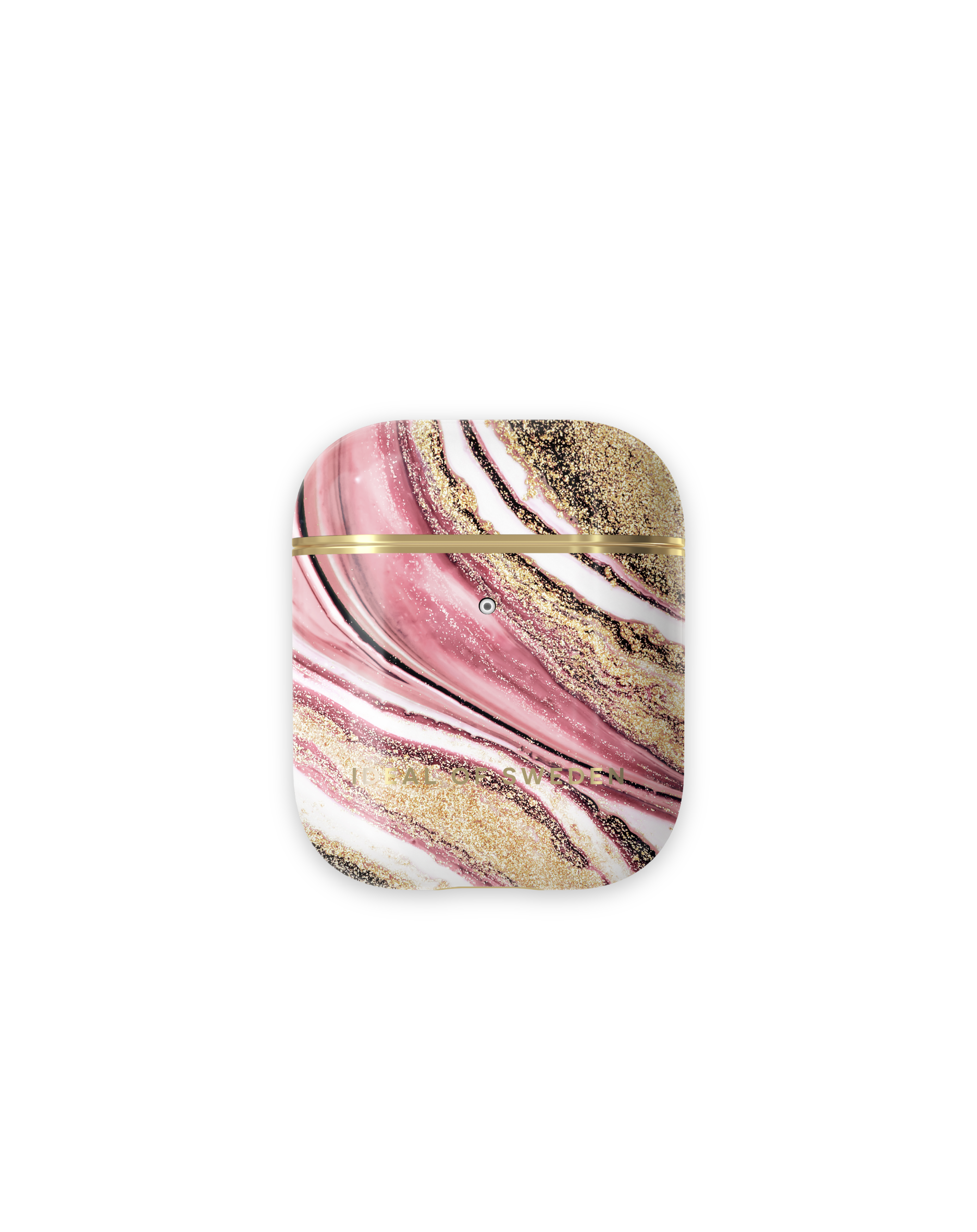 für: IDEAL Cover Pink Cosmic Swirl IDFAPC-193 Apple AirPod Case OF Full passend SWEDEN