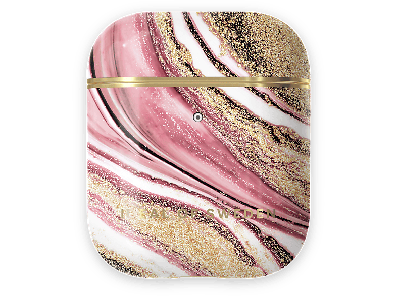 für: IDEAL Cover Pink Cosmic Swirl IDFAPC-193 Apple AirPod Case OF Full passend SWEDEN