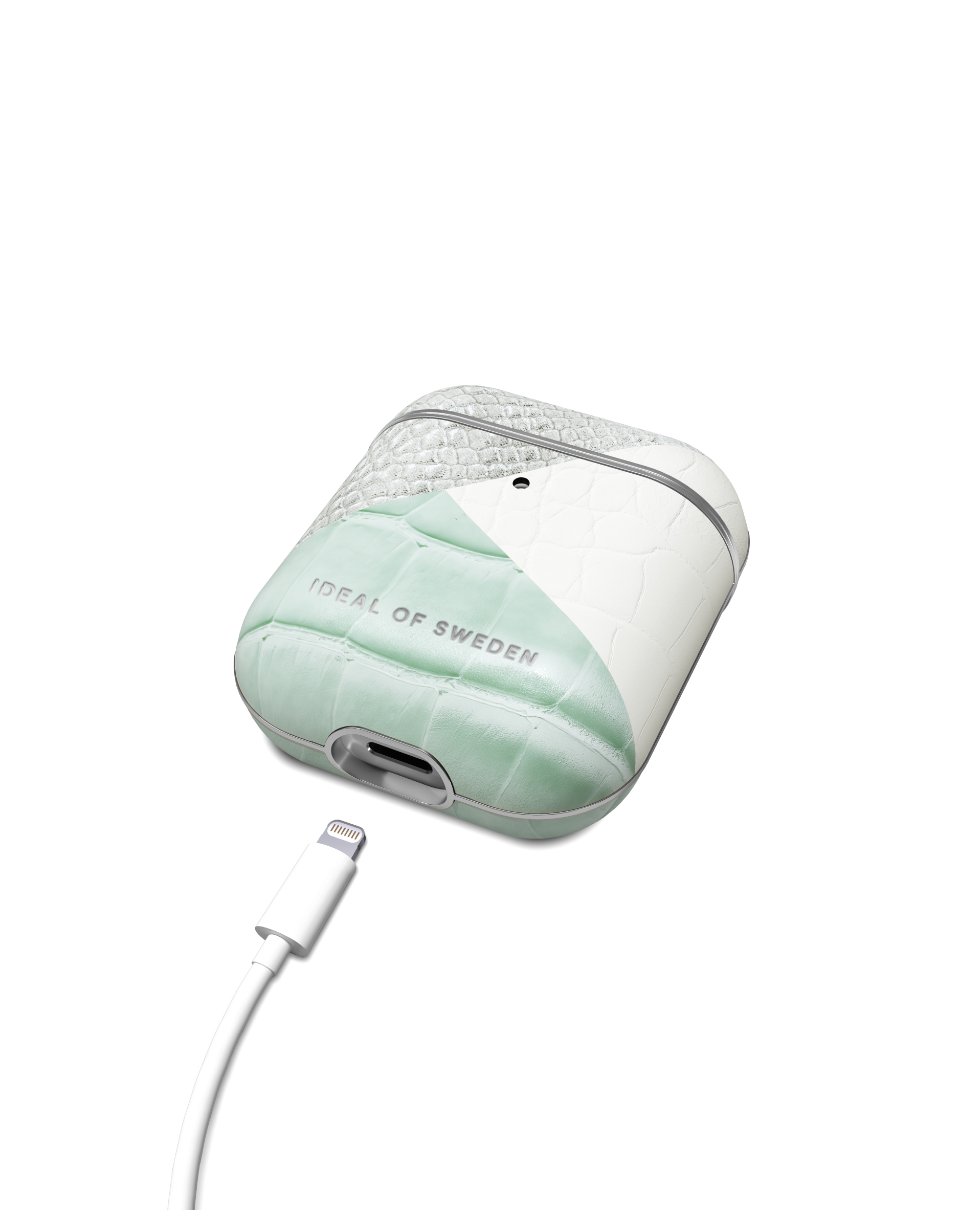 IDEAL OF SWEDEN IDAPCSS21-268 Cover Mint Snake passend AirPod Case für: Apple Palladian Full