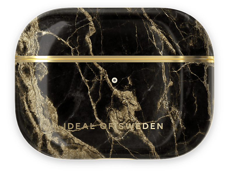 IDEAL OF SWEDEN IDFAPC-PRO-191 AirPod Case Full Cover passend für: Apple Golden Smoke Marble