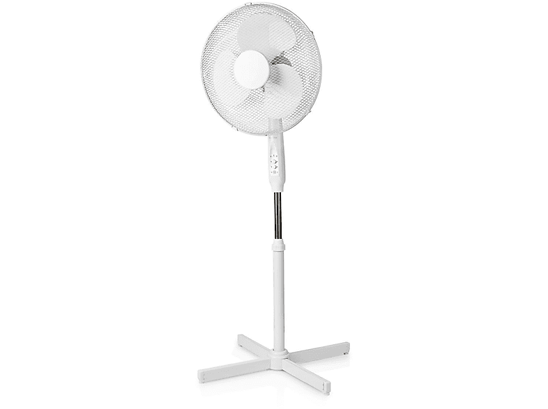 NEDIS Pedestal Fan FNST12FWT40 Standventilator weiß (45 Watt) MediaMarkt