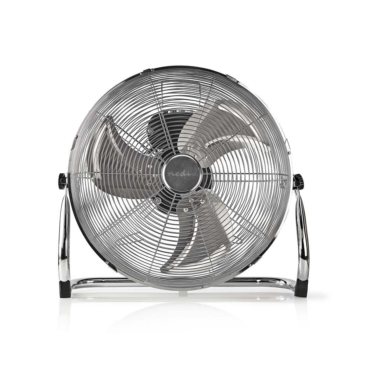 NEDIS Floor Fan (80 Bodenventilator Chrom Watt) FNFL10CCR40