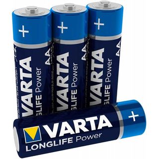 PILA - VARTA Pila alcalina LongLife Power LR6 AA (blíster 4 pilas)