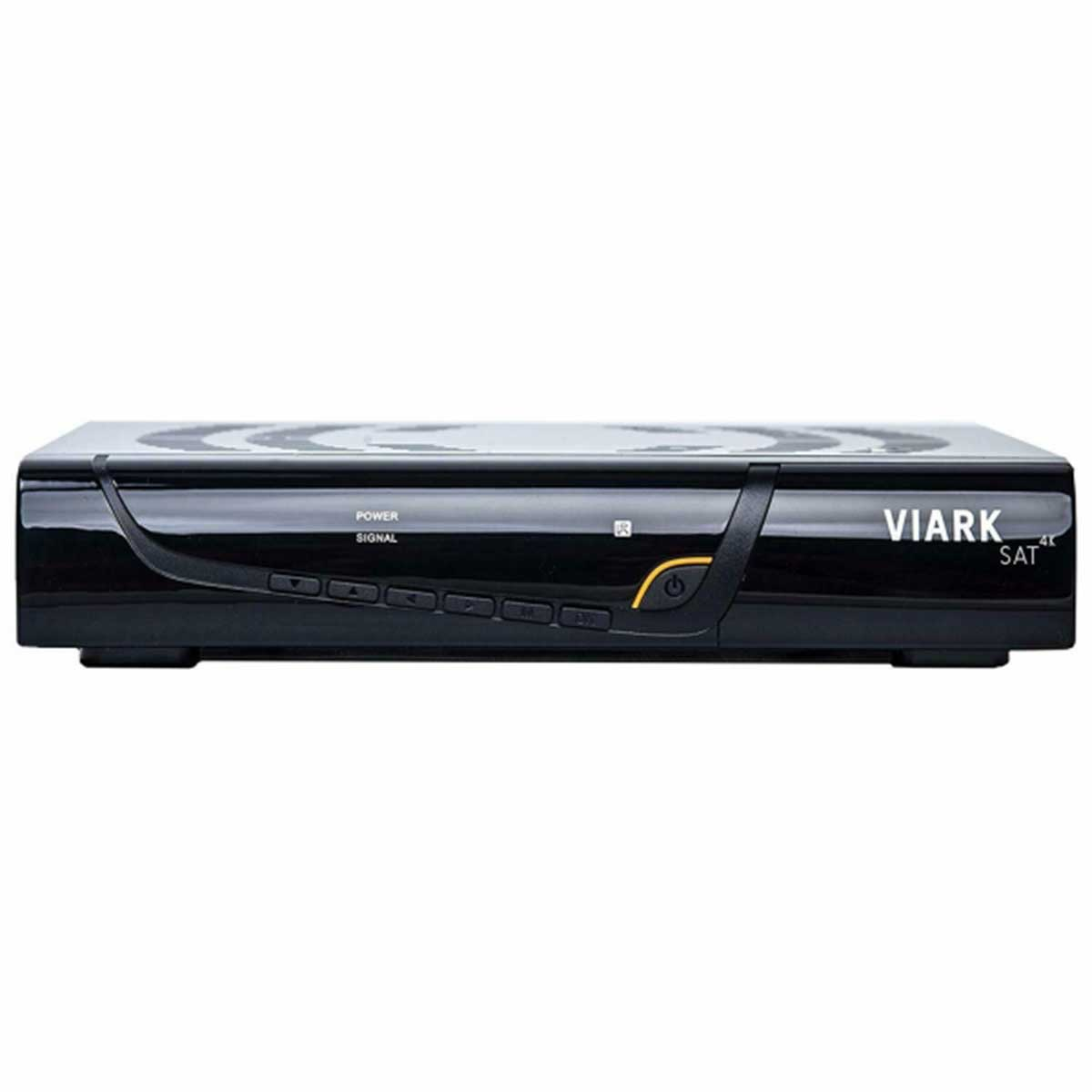 VIARK SAT 4K (HDTV, schwarz) Sat-Receiver