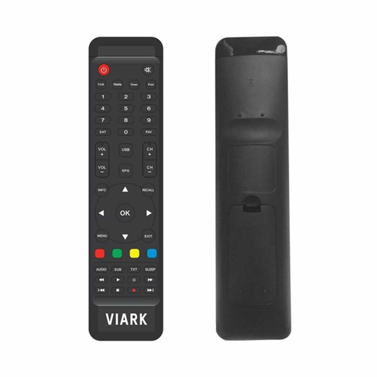 (HDTV, 4K schwarz) Sat-Receiver SAT VIARK