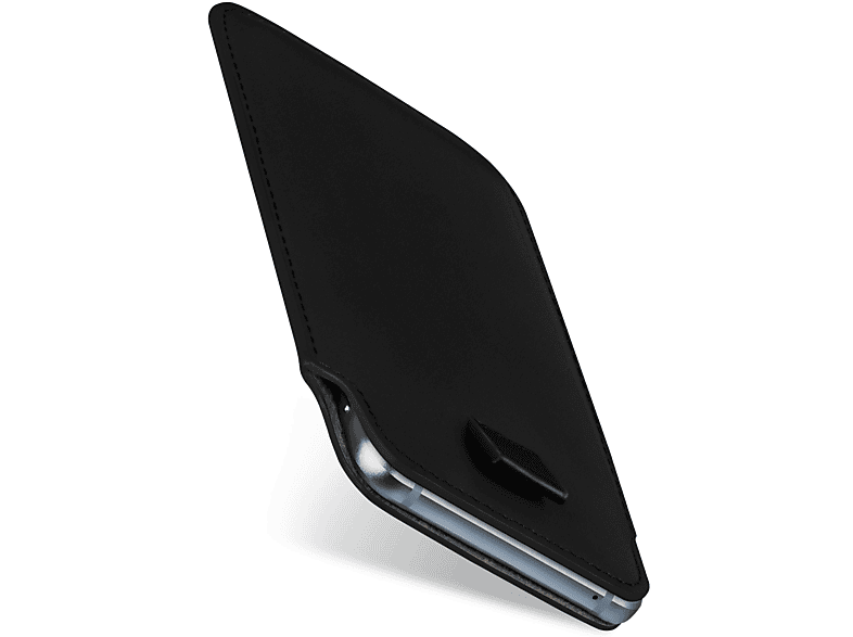 MOEX Slide Case, Full Cover, Sharp, Aquos C10, Deep-Black