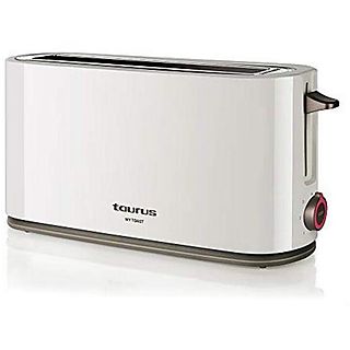 Tostadora - TAURUS My Toast 1000W, 1000 W, 1 ranuras, Blanco