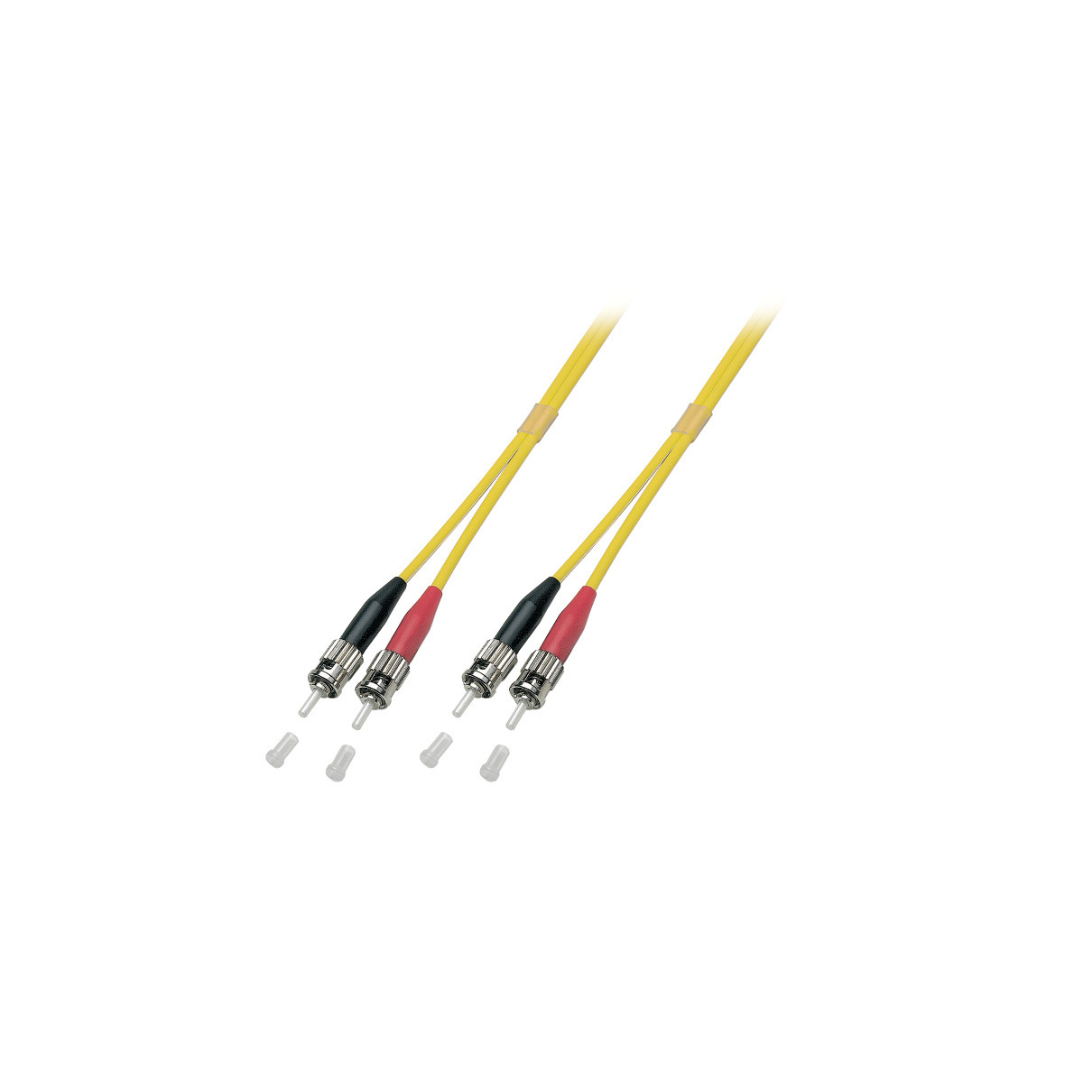 COMMUNIK Kabel Duplex Jumper ST m 0,5 / Glasfaserkabel, ST, 