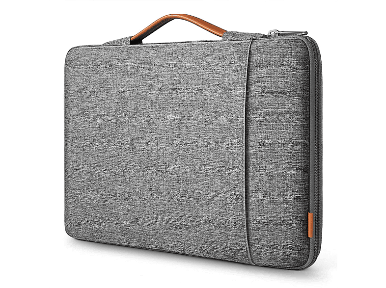 INATECK Laptoptasche Hülle für 16 Zoll MacBook Pro 2019/15 Zoll Surface Book 2/XPS 15 Laptoptasche Sleeve für Apple,Lenovo, HP,Acer,Asus,SAMSUNG,Dell,Toshiba Polyester, grau | Notebook Sleeves