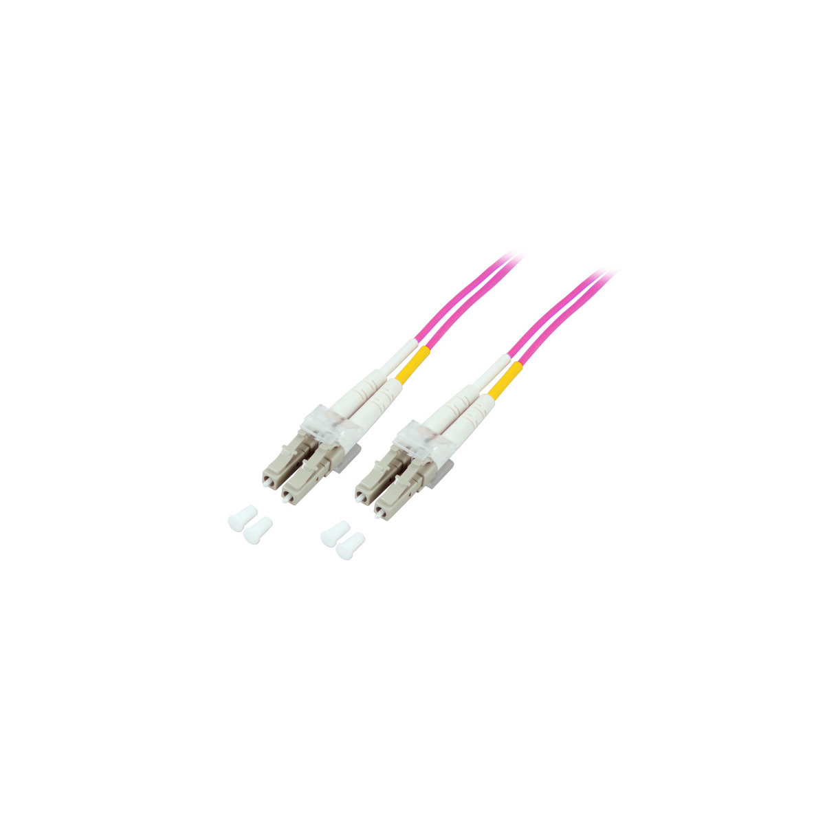 Smart mehrfarbig LWL Netzwerk 10m OM4 und Home 50/125 Netzwerk-Zubehör, Netzwerk- EFB Kabel LC-LC & EFB