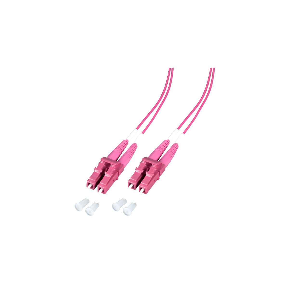 COMMUNIK Kabel Glasfaserkabel, 1.2mm / 5 Duplex Jumper LC m - LC,