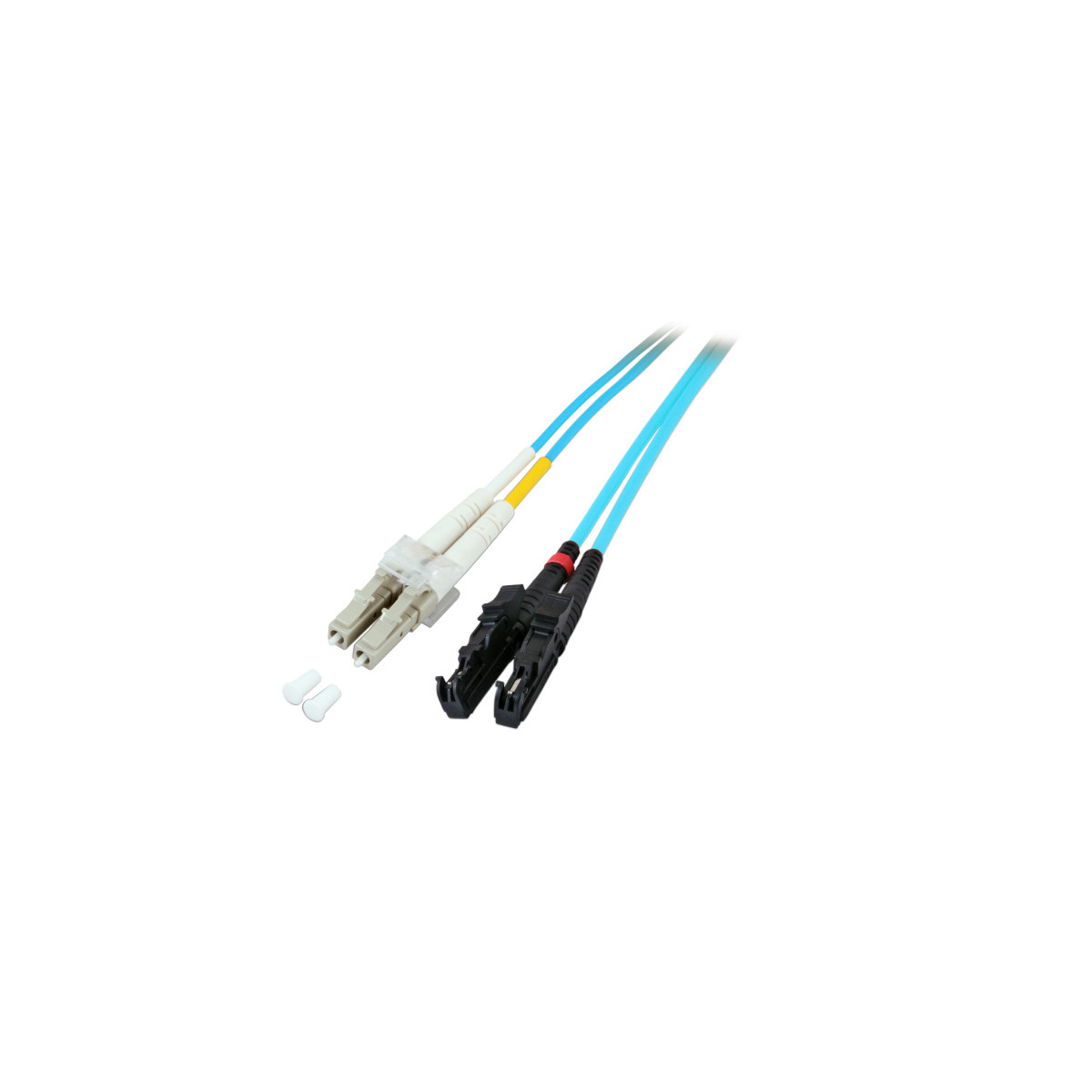 COMMUNIK Kabel Duplex Jumper / 15 m - LC E2000, Glasfaserkabel