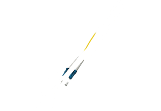 COMMUNIK Kabel Simplex Jumper / LC - LC, Glasfaserkabel, 0,5 m