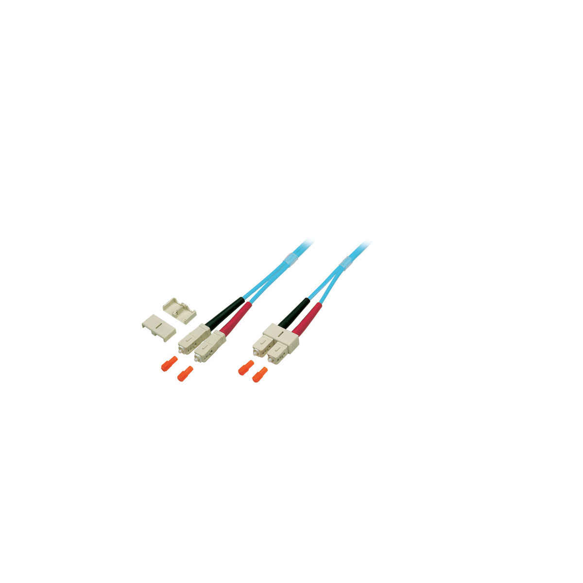 COMMUNIK Kabel Duplex Jumper m SC SC, 20 / - Glasfaserkabel