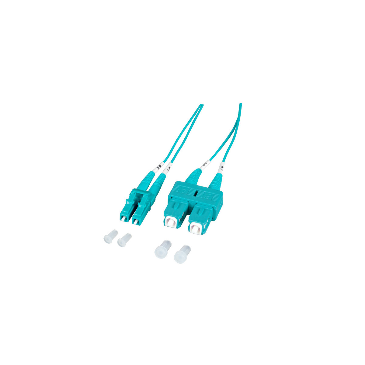 COMMUNIK m Kabel LC Glasfaserkabel, SC, 3 Duplex - Jumper 1.2mm /