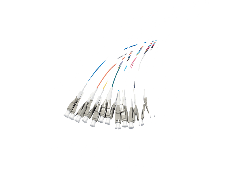 COMMUNIK Kabel Pigtails / LC Pigtails, Glasfaserkabel, 2 m