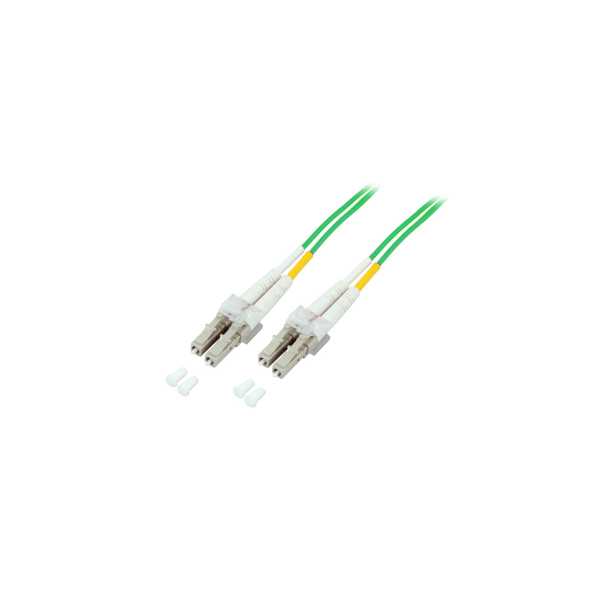 COMMUNIK Kabel Duplex Jumper / - m 10 LC, Glasfaserkabel, LC