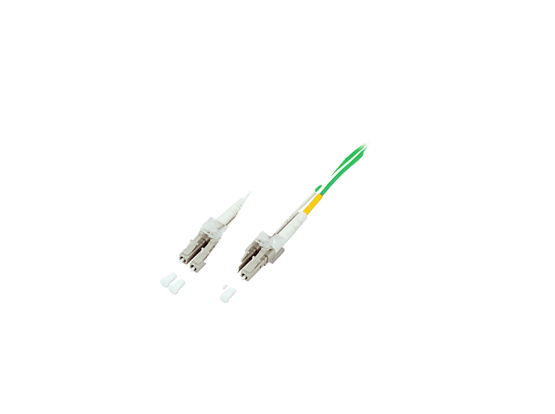 COMMUNIK Kabel Duplex Jumper / LC - LC, Glasfaserkabel, 1 m | Patchkabel