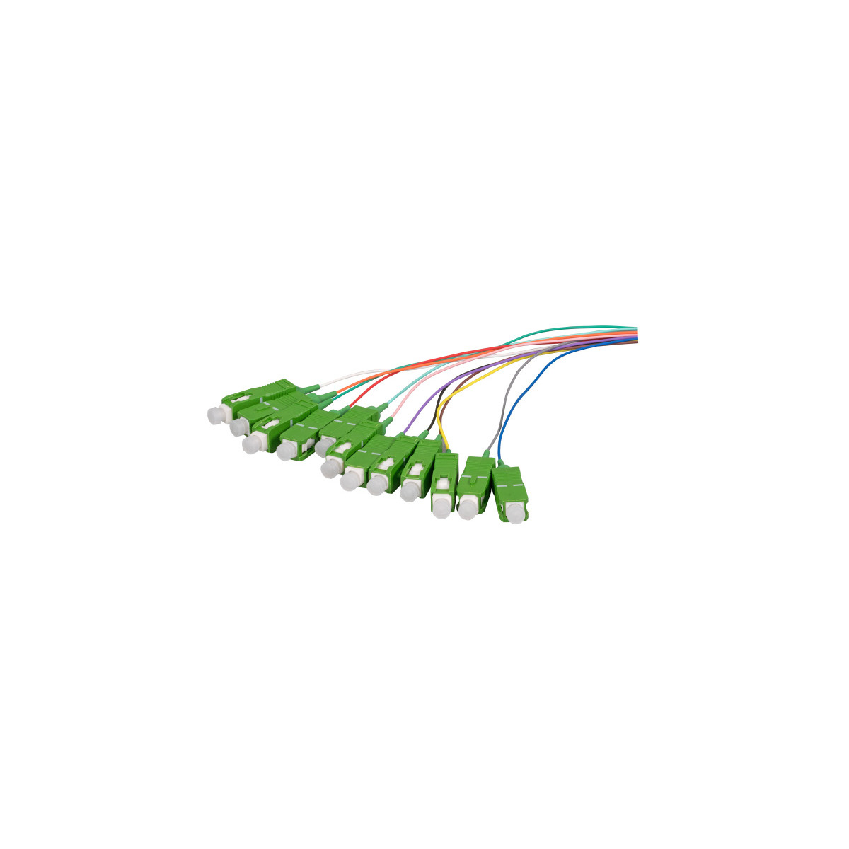 COMMUNIK Kabel Pigtails / FTTH 2 m Glasfaserkabel, Pigtails