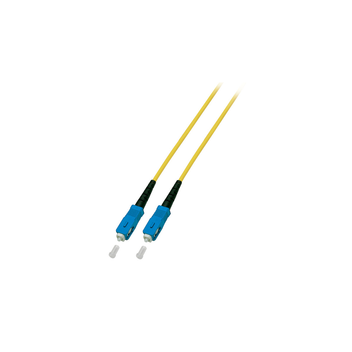 COMMUNIK Kabel Simplex Jumper / m SC - 10 SC, Glasfaserkabel