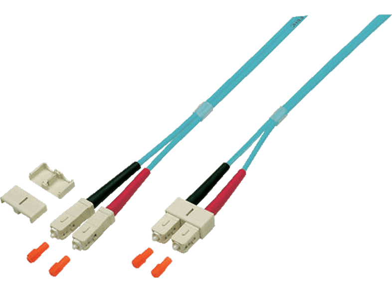 COMMUNIK Kabel Duplex Jumper / SC - SC, Glasfaserkabel, 20 m | Patchkabel