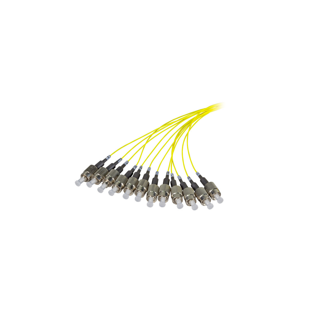 COMMUNIK Kabel Glasfaserkabel, FC Pigtails / Faserpigtails, 2 m