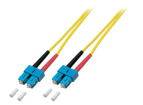 SC - SC, COMMUNIK 5 Glasfaserkabel, Kabel Duplex m / Jumper