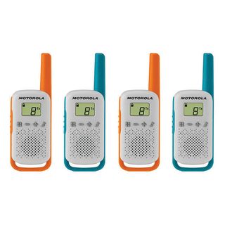 MOTOROLA Funkgerät TALKABOUT T42 QUAD PACK Private Mobile Radio Black