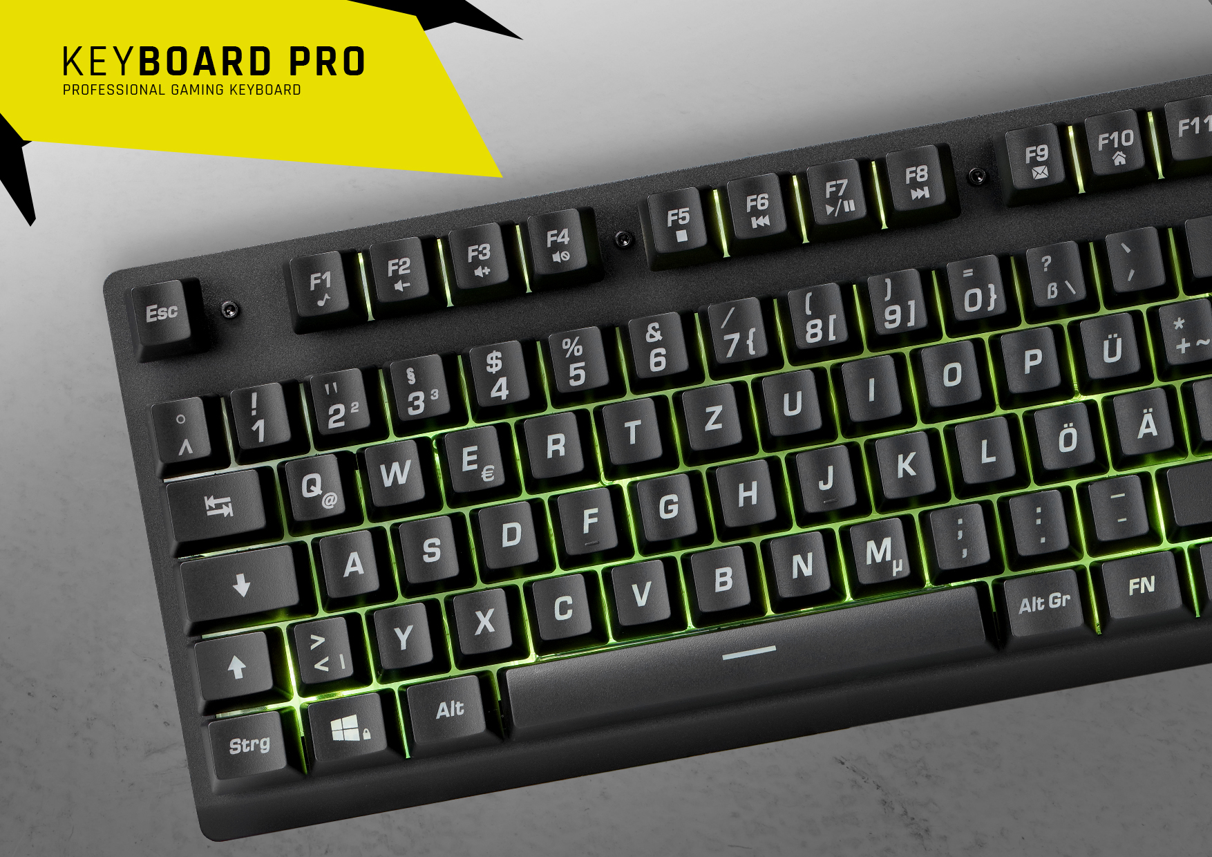 Gaming-Tastatur, SNAKEBYTE Key:Board Mechanisch Pro™,
