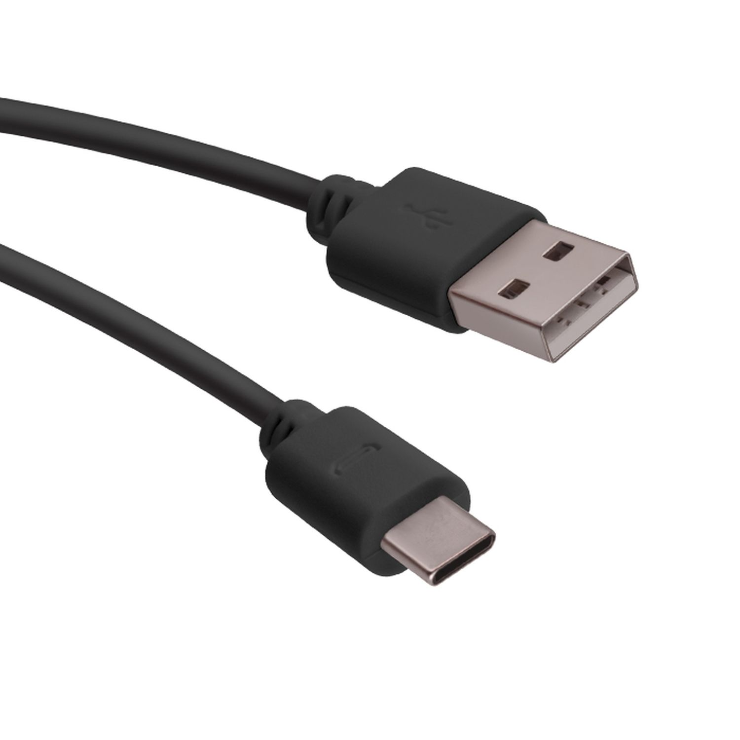 FOREVER 1m USB C Datenkabel Ladekabel 3.1 Kabel Schwarz Schwarz, Typ Ladekabel
