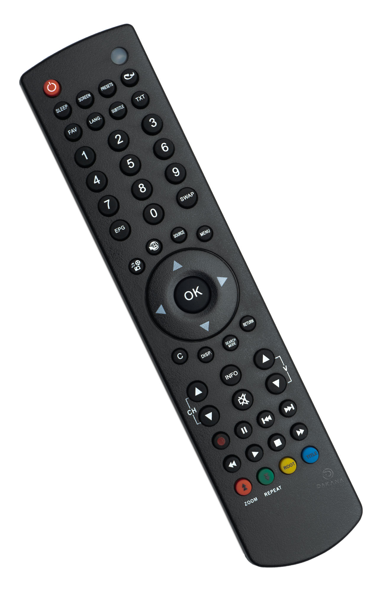 Ersatz-Fernbedienung Für Telefunken TVs – Kompatibel Mit 32FW6015, 50WF401A, 75TU6200, B32F545A/B, B39F545B | Volle Funktion, Kein Programmieren