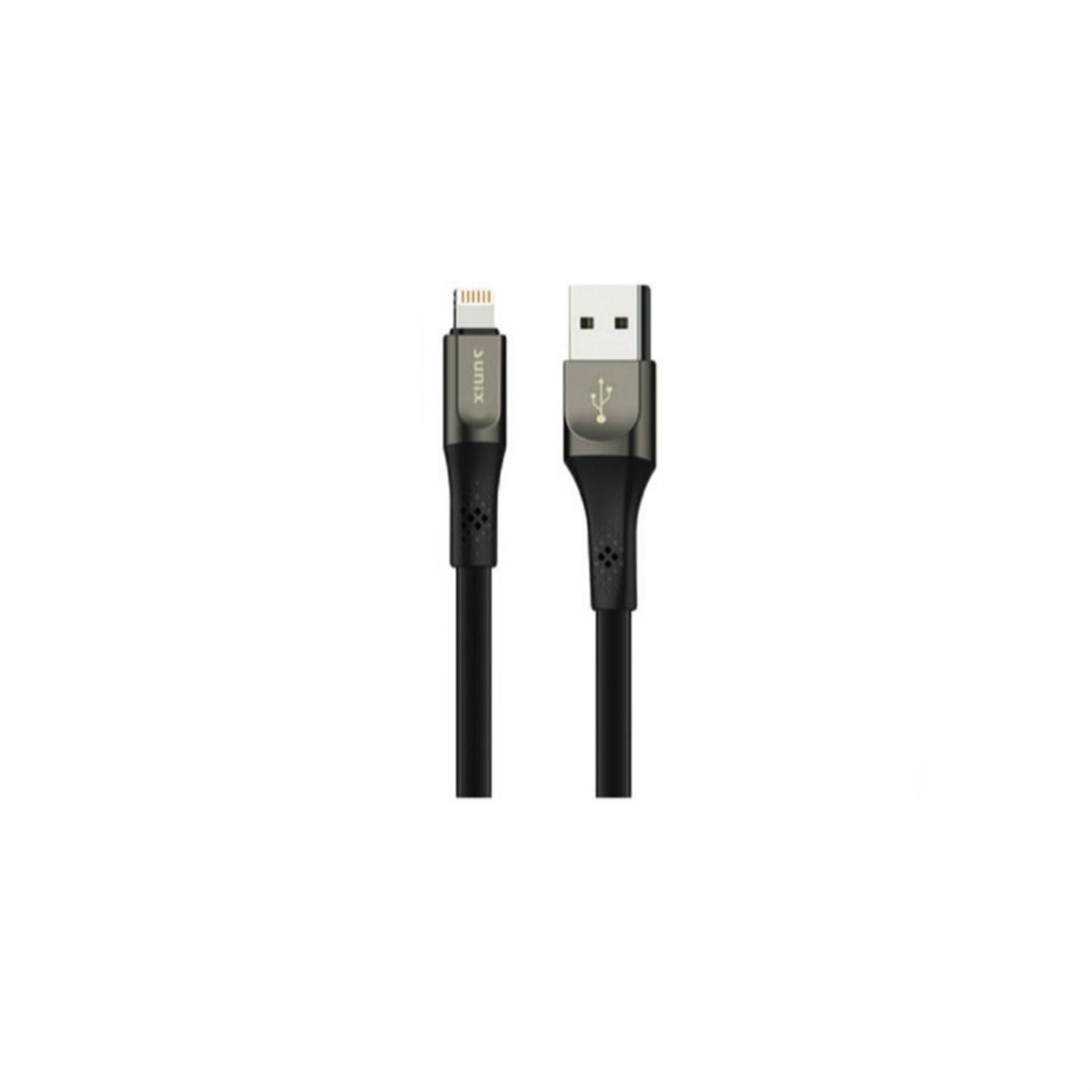 1,2m Micro Ladekabel, Anti-Bruch Nylon, SUNIX Schwarz 3A USB