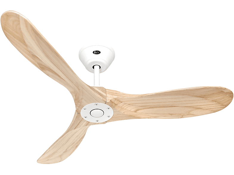 CasaFan Deckenventilator Eco Helix 180 - Moderner Designventilator Mit Fernbedienung, 132cm, Weiß