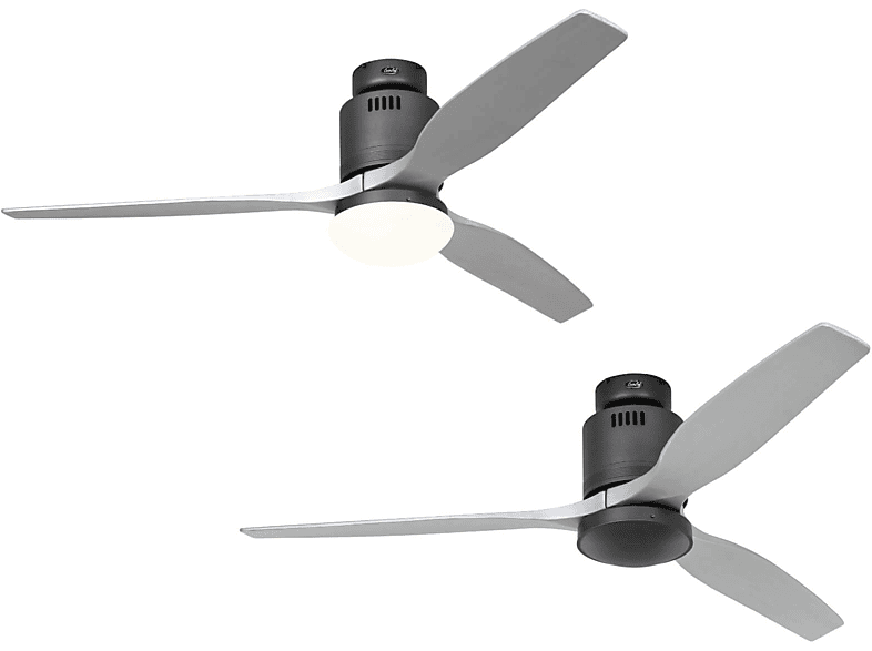 CASAFAN Aerodynamix Eco Deckenventilator Grau / Silber (20 Watt)