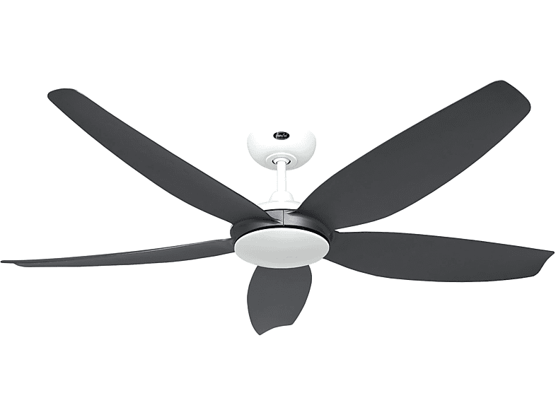 CASAFAN Eco Volare Deckenventilator Grau / Silber (27 Watt)