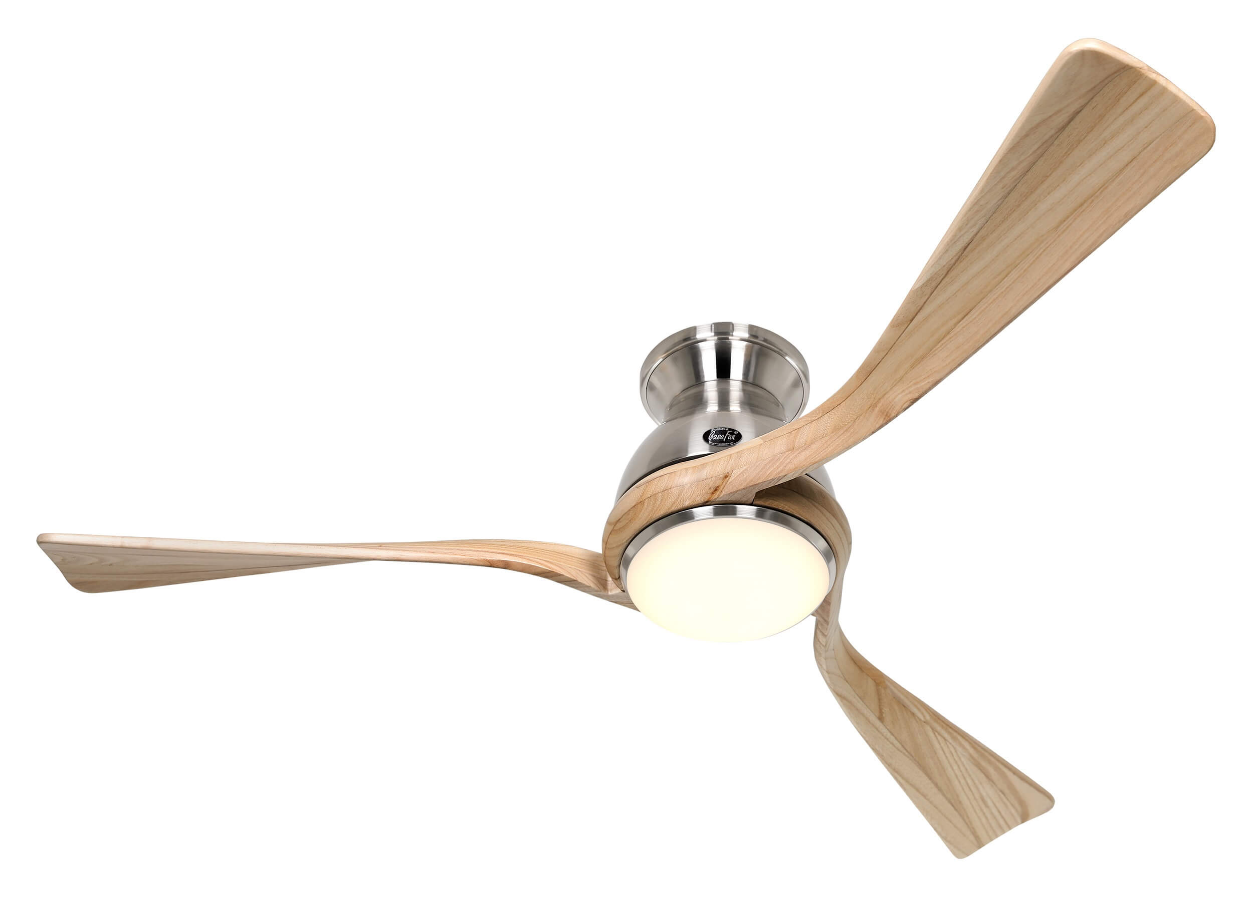 Holzfarben Regento Eco (27 Watt) Deckenventilator CASAFAN