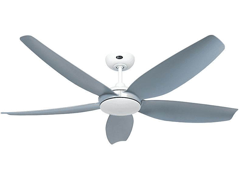 CASAFAN Eco Volare Deckenventilator Grau / Silber (27 Watt)