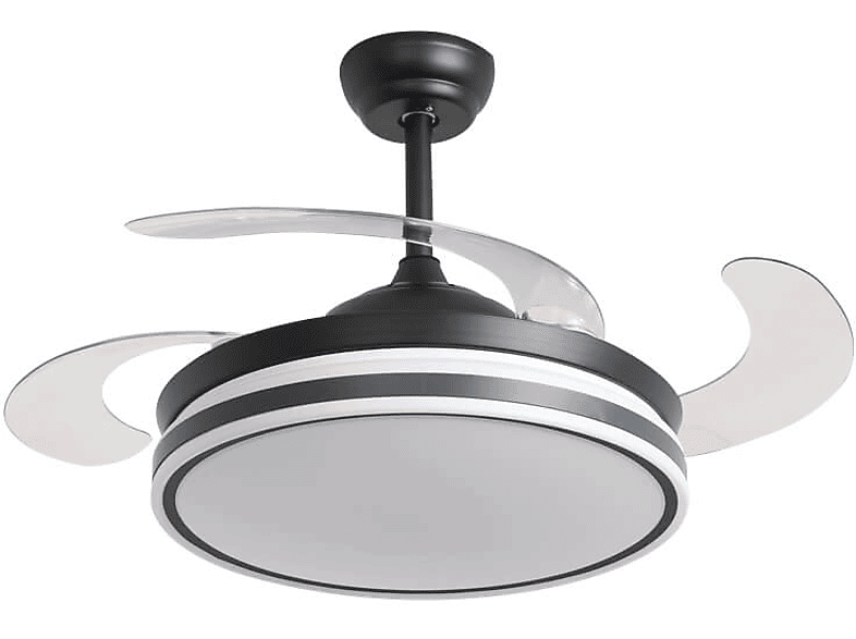 PEPEO Ganuwa Deckenventilator Transparent (60 Watt)