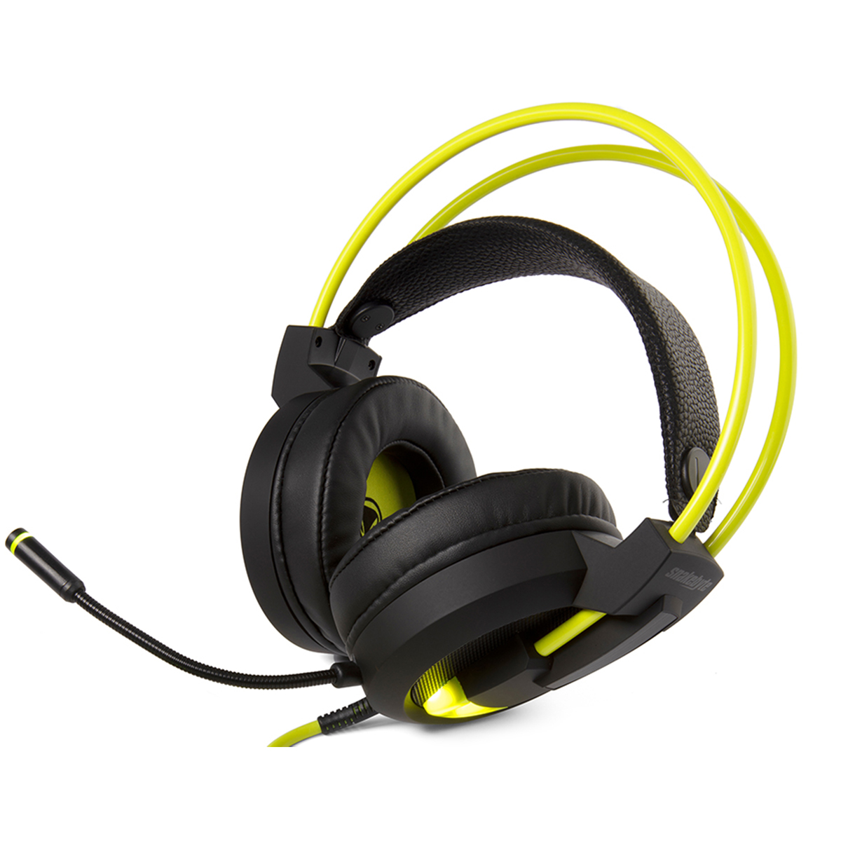 Schwarz-Gelb Gaming-Headset SNAKEBYTE Head:Set PRO™, Over-ear