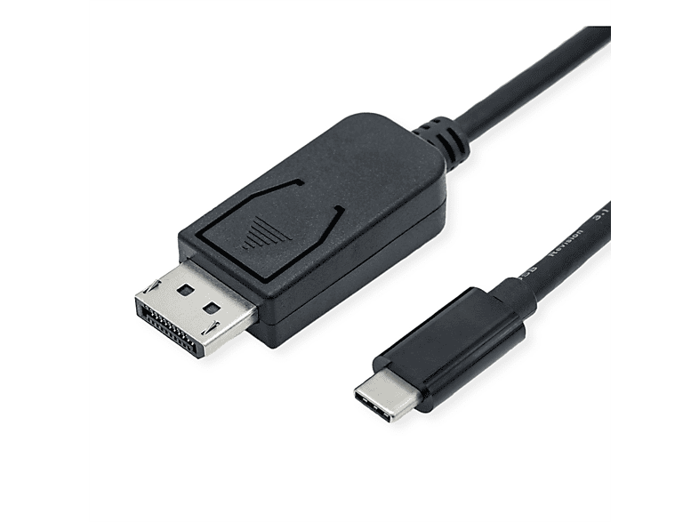 ROLINE Adapter C v1.4, ST/ST USB Adapterkabel, USB-DisplayPort Typ - DisplayPort