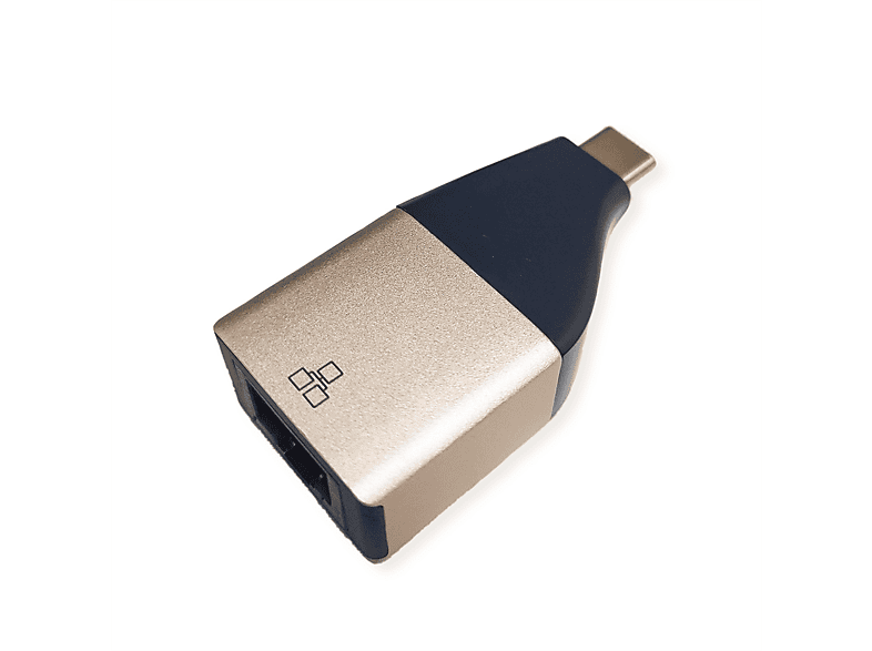 ROLINE GOLD USB 3.2 Gen 2 zu Gigabit Ethernet Konverter Gigabit Ethernet Konverter